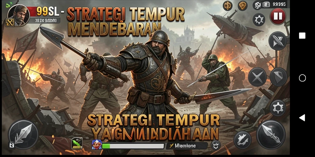 Tampilan gameplay seru dalam 99SL dengan berbagai elemen strategi.