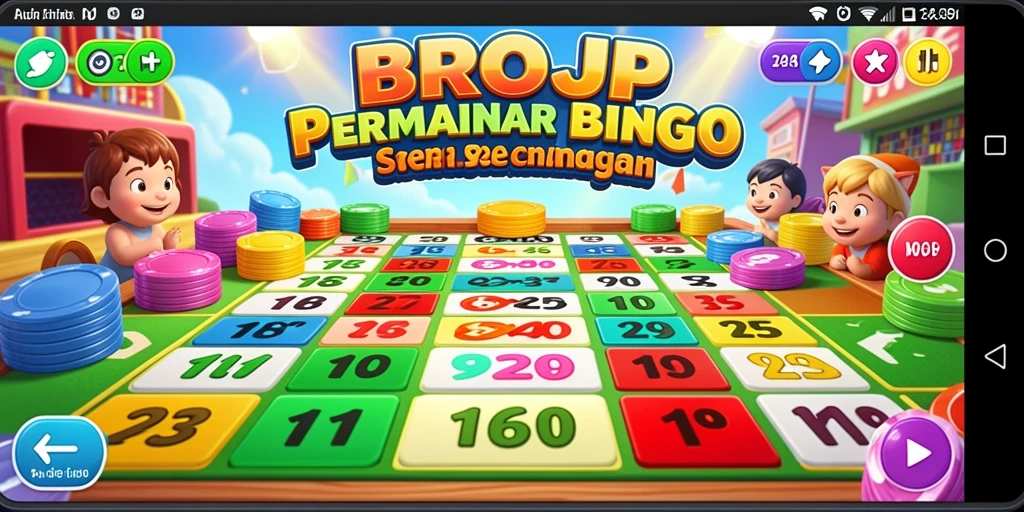 Tampilan gameplay Bingo yang menarik di BROJP.
