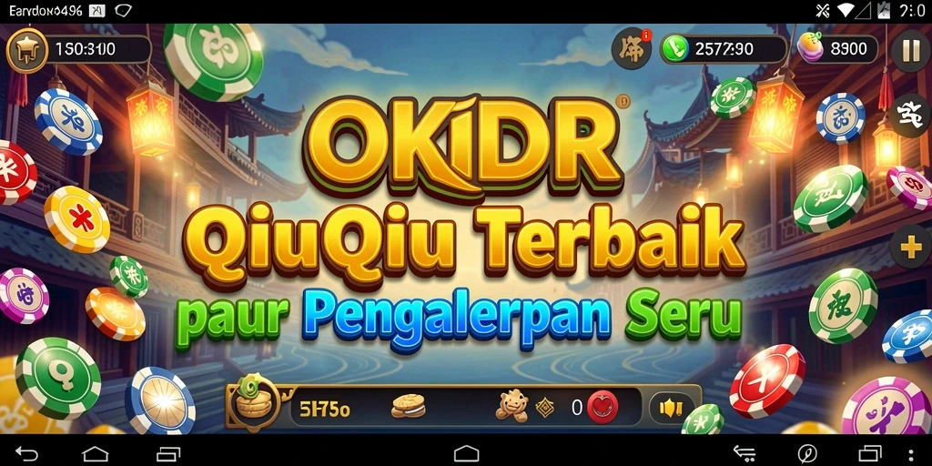 Screenshot gameplay QiuQiu yang seru dan menantang.