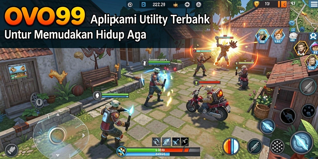 Tampilan antarmuka OVO99 yang user-friendly dan efisien.