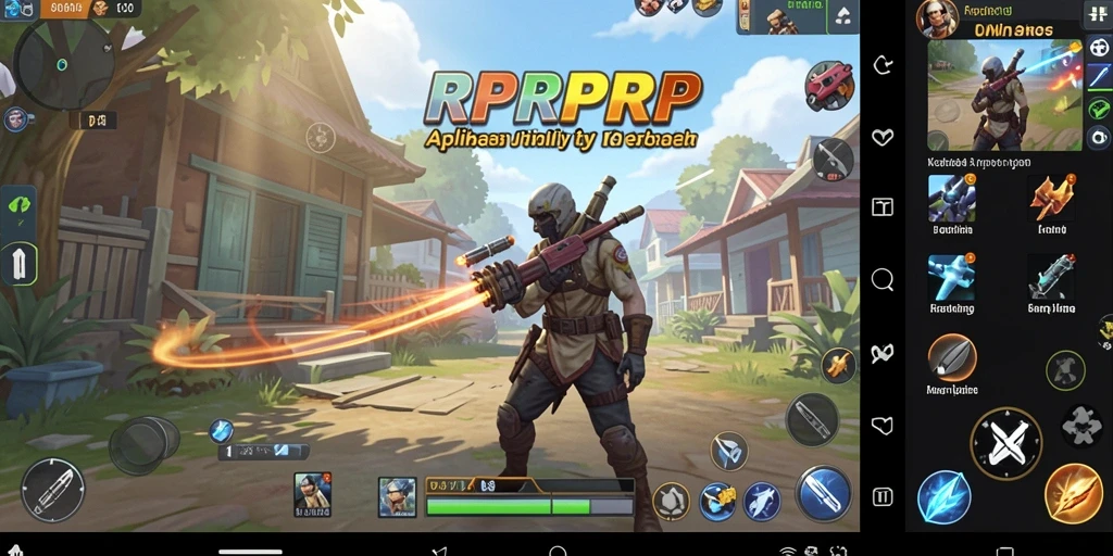 Tampilan screenshot RPRPRP menunjukkan antarmuka yang bersih dan user-friendly.