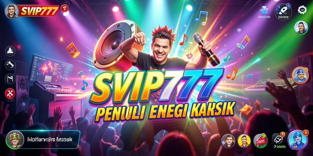 Screenshot gameplay SVIP777 yang menampilkan aksi seru dalam permainan musik.