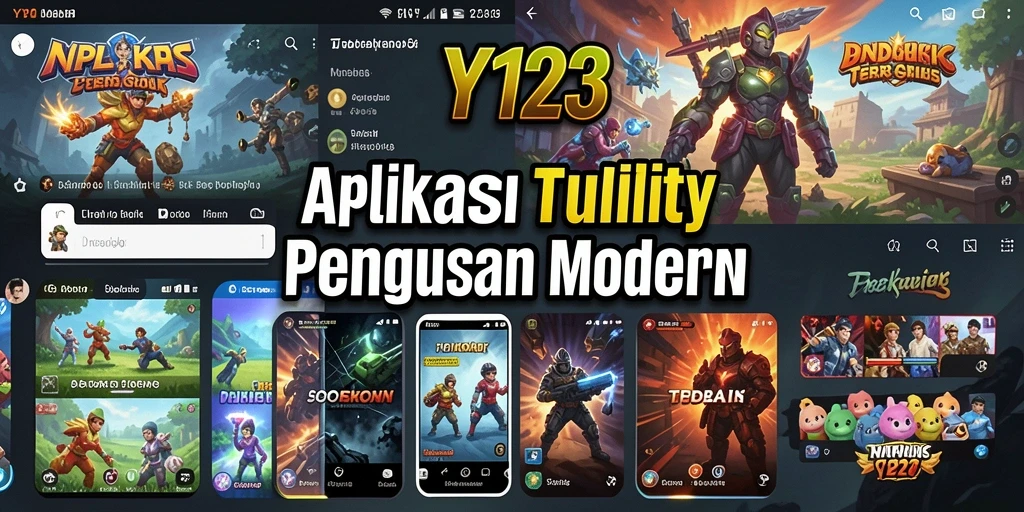 Tampilan utama YY123 dengan fitur Utility yang memudahkan pengguna.